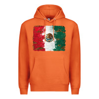 Carrot Mexican Flag With Leopard Premium Hoodie - RanaPortraitStore