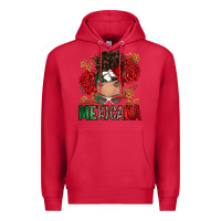 Cardinal Mexicana Latina messy bun Premium Hoodie - RanaPortraitStore