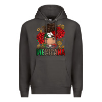 Smoke Mexicana Latina messy bun Premium Hoodie - RanaPortraitStore