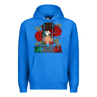 True Royal Mexicana Latina messy bun Premium Hoodie - RanaPortraitStore