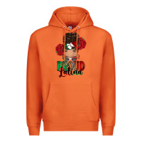 Carrot Proud Latina messy bun Premium Hoodie - RanaPortraitStore
