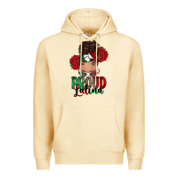 Pina Colada Proud Latina messy bun Premium Hoodie - RanaPortraitStore