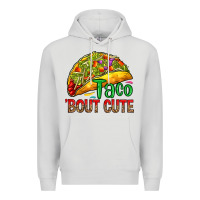 Dove Grey Taco 'bout cute Premium Hoodie - RanaPortraitStore