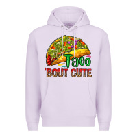 Lilac Taco 'bout cute Premium Hoodie - RanaPortraitStore