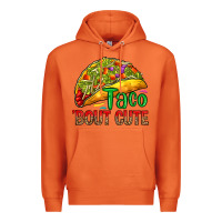 Carrot Taco 'bout cute Premium Hoodie - RanaPortraitStore