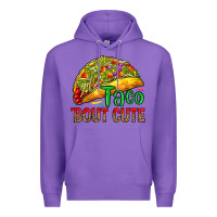 Purple Taco 'bout cute Premium Hoodie - RanaPortraitStore
