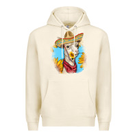 Tofu Sombrero Llama Premium Hoodie - RanaPortraitStore