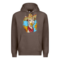 Coffee Sombrero Llama Premium Hoodie - RanaPortraitStore