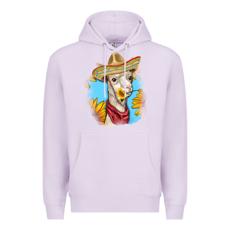 Sombrero Llama Premium Hoodie by RanaPortraitStore | Teevron