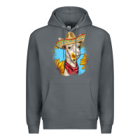 Rock Sombrero Llama Premium Hoodie - RanaPortraitStore