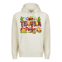 Oatmeal Heather tequila tribe Premium Hoodie - RanaPortraitStore