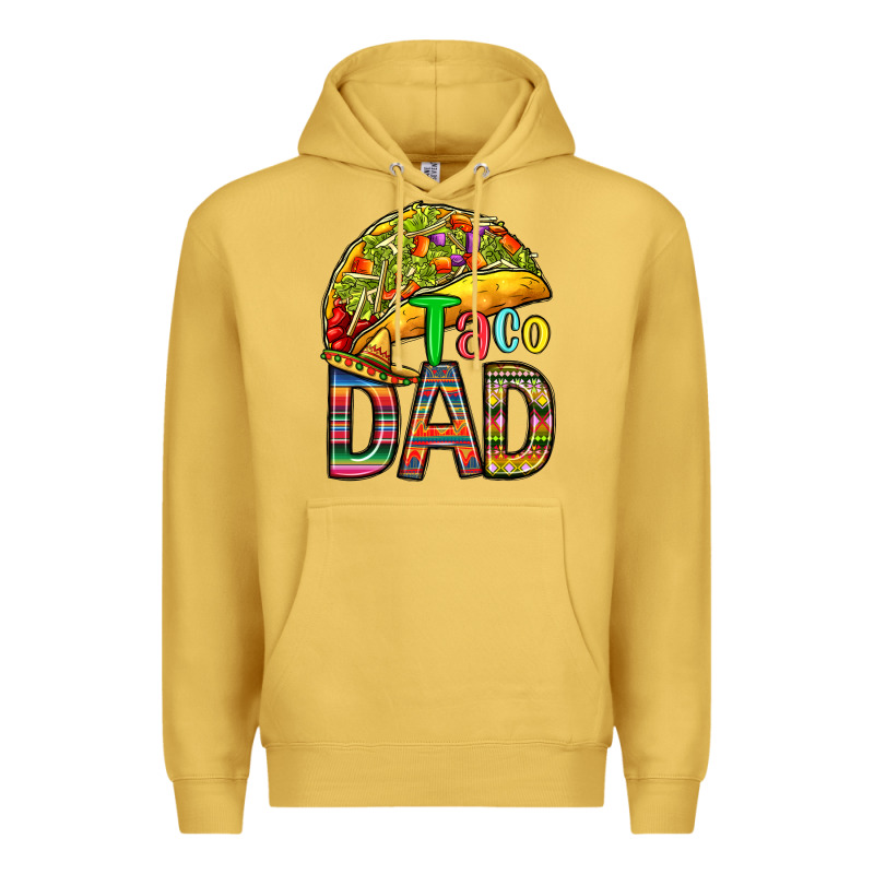 Taco Dad Premium Hoodie by RanaPortraitStore | Teevron