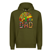 Army Green taco dad Premium Hoodie - RanaPortraitStore
