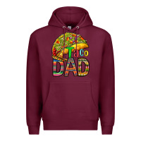 Burgundy taco dad Premium Hoodie - RanaPortraitStore
