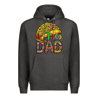Charcoal Heather taco dad Premium Hoodie - RanaPortraitStore