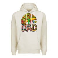 Oatmeal Heather taco dad Premium Hoodie - RanaPortraitStore