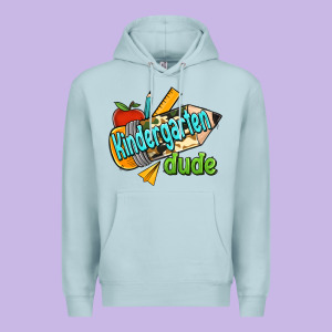Kindergarten Grade Dude Premium Hoodie Designed By Ranaportraitstore