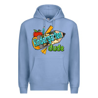 Colony Blue kindergarten grade dude Premium Hoodie - RanaPortraitStore