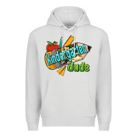 Dove Grey kindergarten grade dude Premium Hoodie - RanaPortraitStore