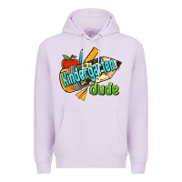 Lilac kindergarten grade dude Premium Hoodie - RanaPortraitStore
