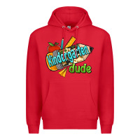 Red kindergarten grade dude Premium Hoodie - RanaPortraitStore