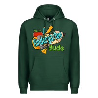 Sports Green kindergarten grade dude Premium Hoodie - RanaPortraitStore
