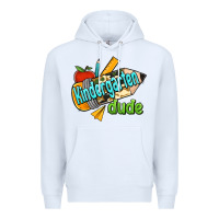 White kindergarten grade dude Premium Hoodie - RanaPortraitStore