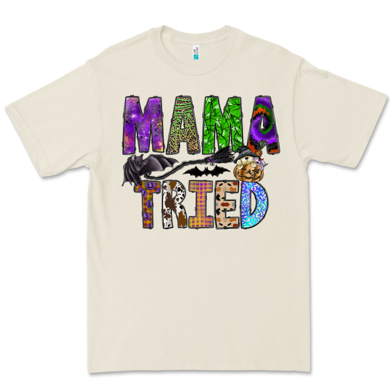 Mama Tried Premium Tee by SublimationCraftShop | Teevron