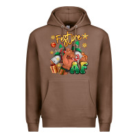 Chestnut festive af christmas black man sneakers Premium Hoodie - RanaPortraitStore