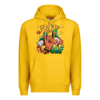 Lemon festive af christmas black man sneakers Premium Hoodie - RanaPortraitStore