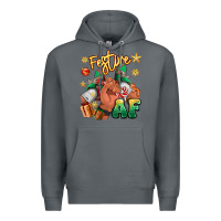 Rock festive af christmas black man sneakers Premium Hoodie - RanaPortraitStore