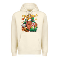 Sandshell festive af christmas black man sneakers Premium Hoodie - RanaPortraitStore
