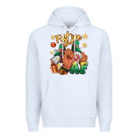 White festive af christmas black man sneakers Premium Hoodie - RanaPortraitStore