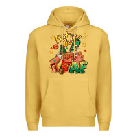 Antique Gold festive af christmas black kid sneakers Premium Hoodie - RanaPortraitStore