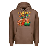 Chestnut festive af christmas black kid sneakers Premium Hoodie - RanaPortraitStore