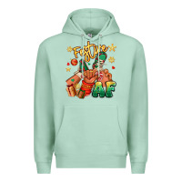 Seafoam festive af christmas black kid sneakers Premium Hoodie - RanaPortraitStore