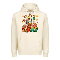Tofu festive af christmas black kid sneakers Premium Hoodie - RanaPortraitStore