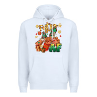 White festive af christmas black kid sneakers Premium Hoodie - RanaPortraitStore