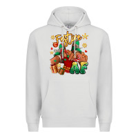 Dove Grey festive af christmas black girl children sneakers Premium Hoodie - RanaPortraitStore