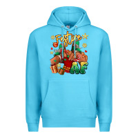 Ocean Blue festive af christmas black girl children sneakers Premium Hoodie - RanaPortraitStore