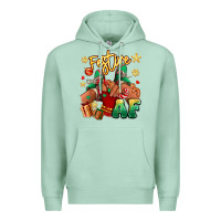 Seafoam festive af christmas black girl children sneakers Premium Hoodie - RanaPortraitStore