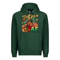 Sports Green festive af christmas black girl children sneakers Premium Hoodie - RanaPortraitStore
