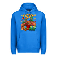 True Royal festive af christmas black girl children sneakers Premium Hoodie - RanaPortraitStore