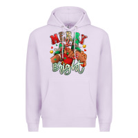 Lilac merry and bright black kid sneakers Premium Hoodie - RanaPortraitStore