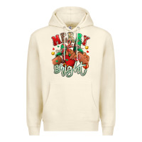 Sandshell merry and bright black kid sneakers Premium Hoodie - RanaPortraitStore