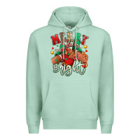Seafoam merry and bright black kid sneakers Premium Hoodie - RanaPortraitStore