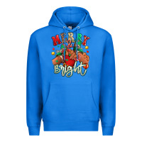 True Royal merry and bright black kid sneakers Premium Hoodie - RanaPortraitStore