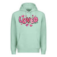 Seafoam loved valentines day Premium Hoodie - RanaPortraitStore