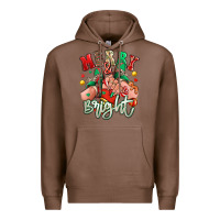 Chestnut merry and bright caucasian girl sneakers Premium Hoodie - RanaPortraitStore