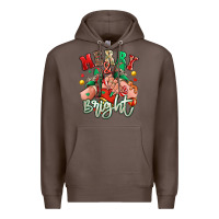 Coffee merry and bright caucasian girl sneakers Premium Hoodie - RanaPortraitStore